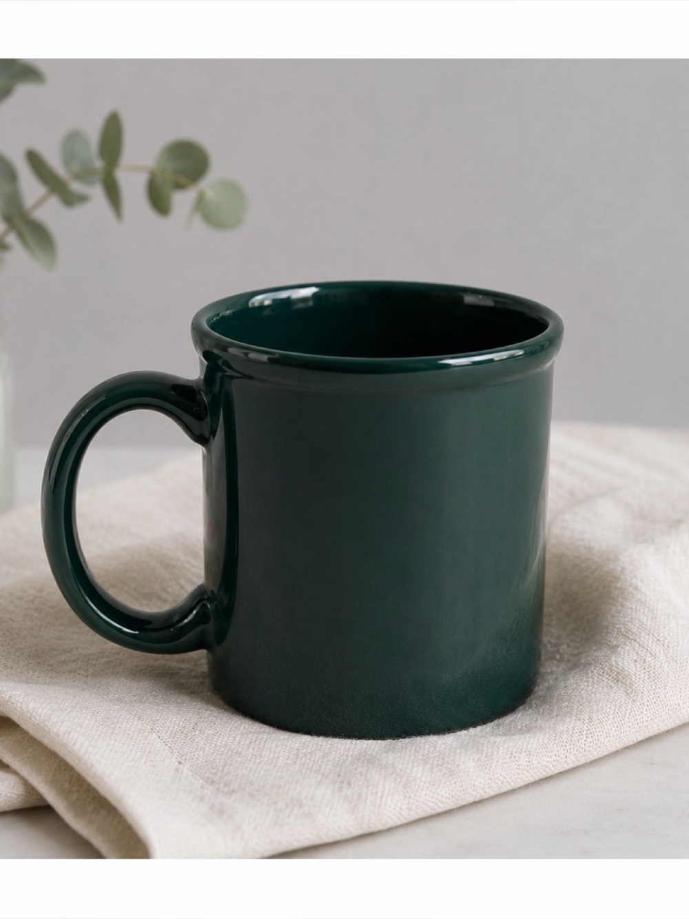Minimalist Forest Green Coffee Mug